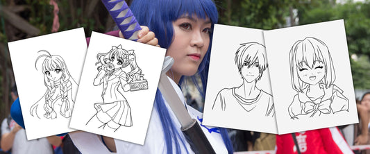 Utforsk verdenen av Anime: Enkle tegninger og fargeleggingstips