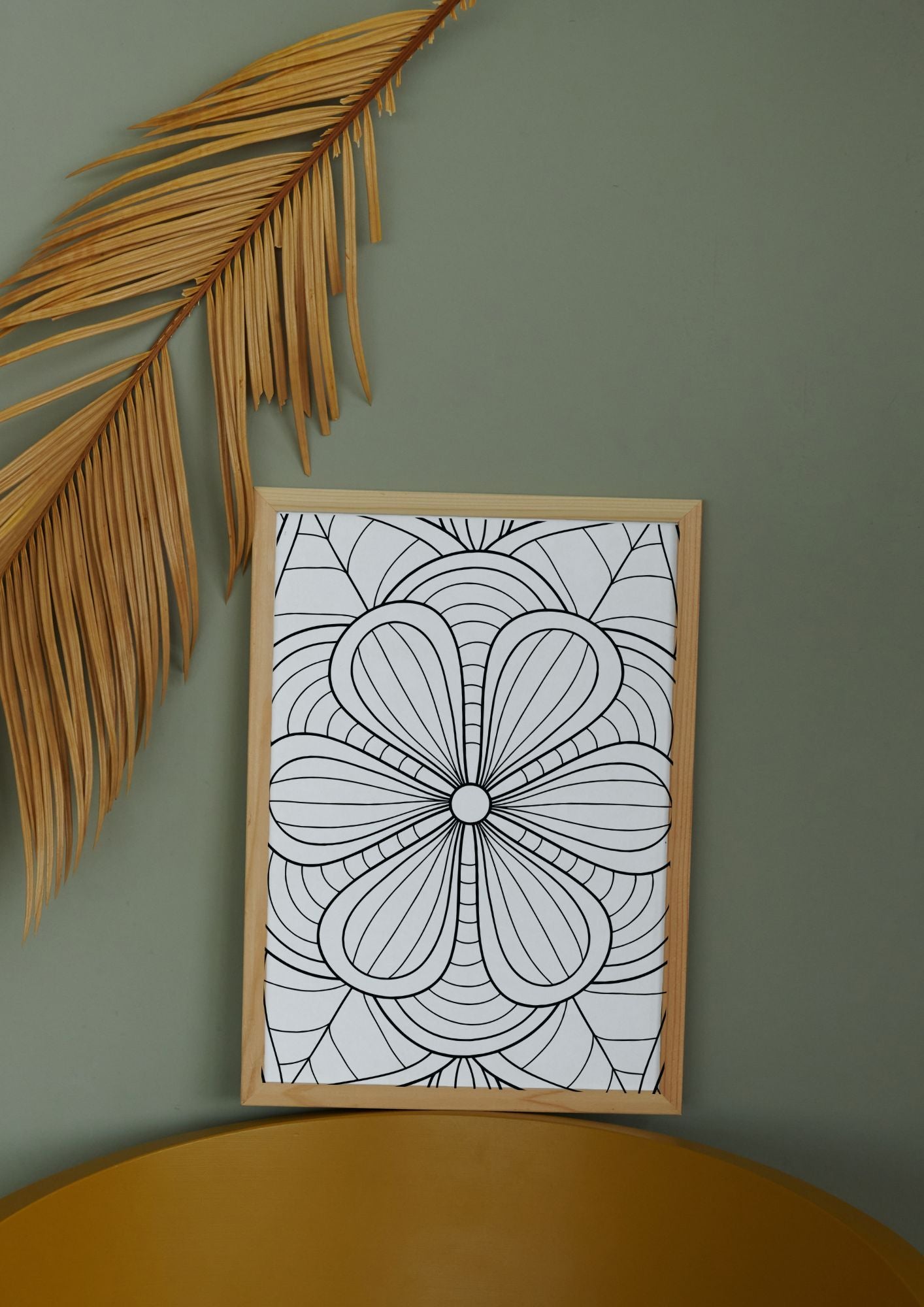 Mandala fargeleggingsbok | 50 sider å fargelegge | PDF og PNG