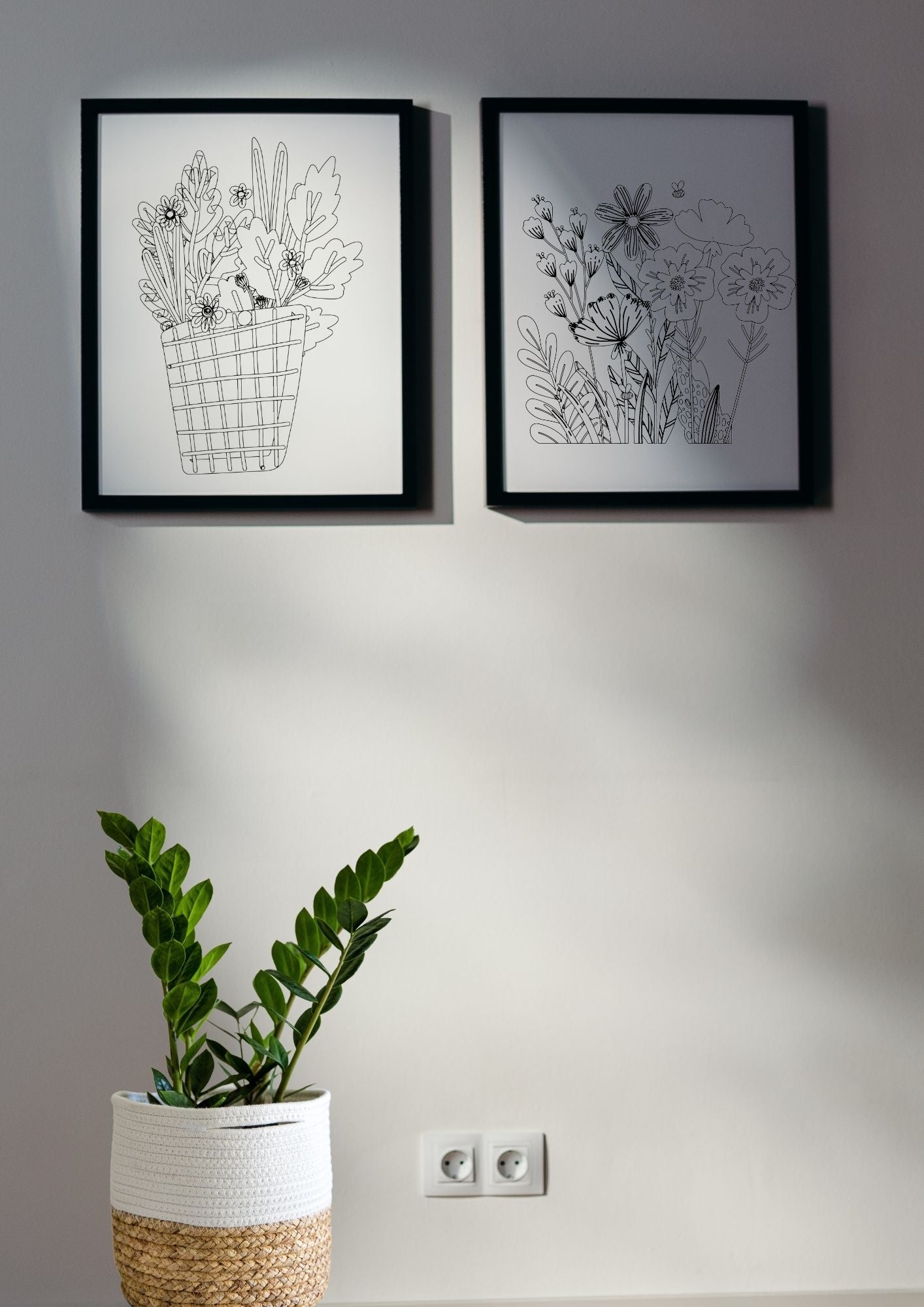 Mai-blomster fargeleggingsark | 30 tegneark + 17-MAI BONUS! | PDF og PNG