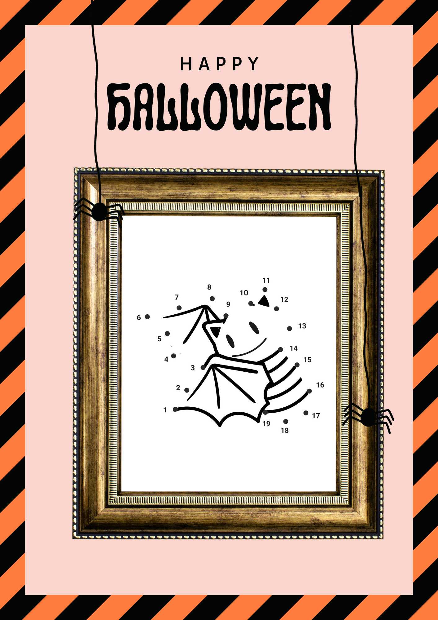 HALLOWEEN AKTIVITETSBOK | Prikk-til-prikk Halloween motiv 100 sider | Skriv ut