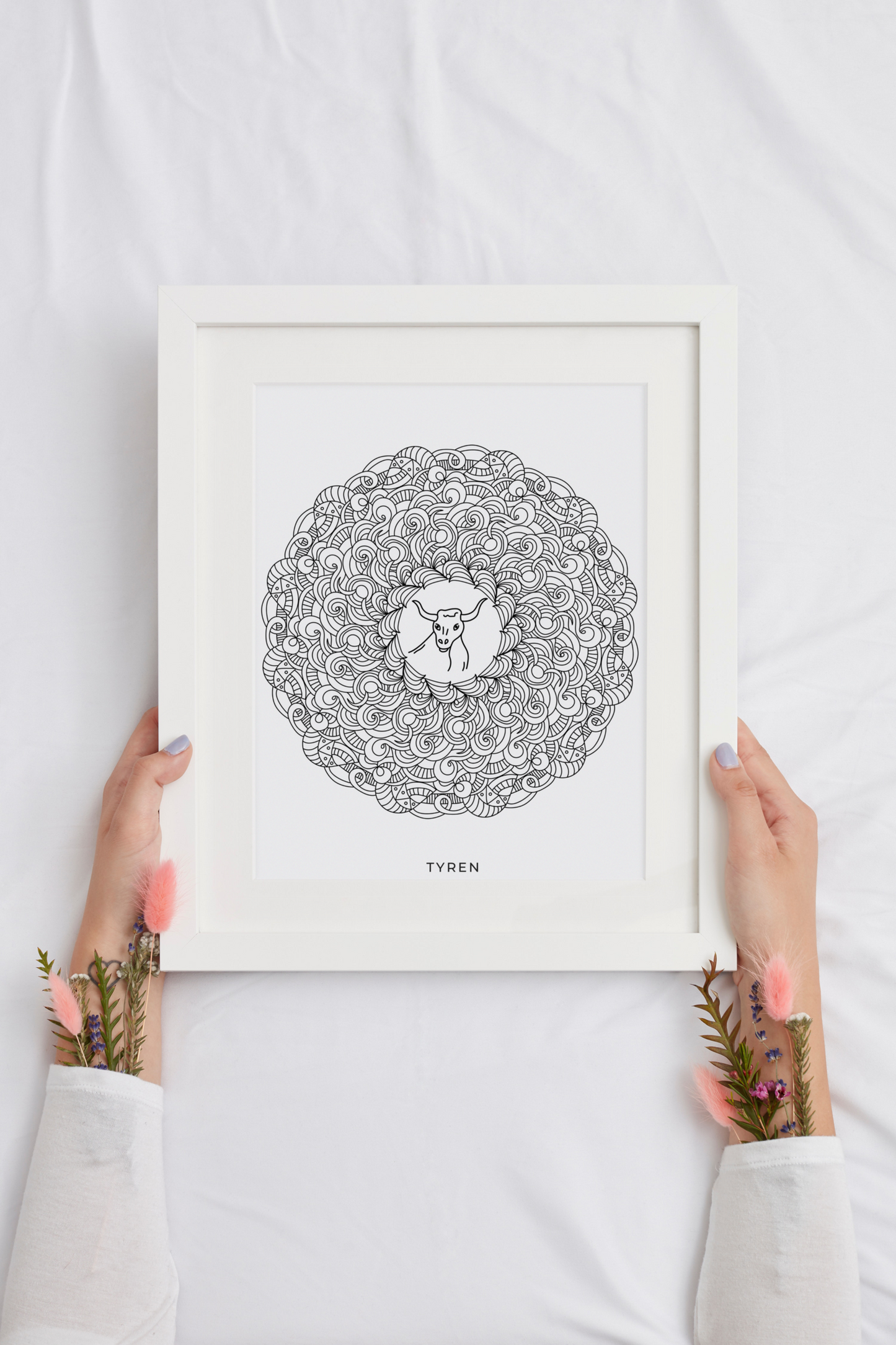 Mandala stjernetegn flotte fargeleggingssider | 12 unike design | PDF utskrift og PNG