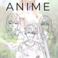 Lær å tegne ANIME | 40 motiv | Enkle tegninger | PDF og PNG