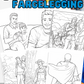 Far er helten | 35 farsdagstegninger til fargelegging til utskrift