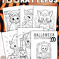 HALLOWEEN Kattepus | 100 sider fargelegging | PDF utskrivbare sider