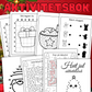 JUL AKTIVITETSBOK | Hvit jul 100 sider | Skriv ut