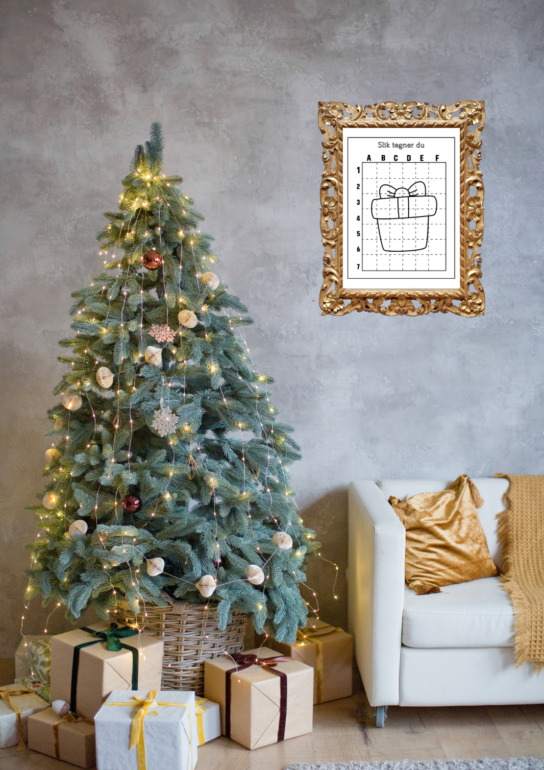 Jul fargeleggingsark til utskrift | Fargelegg julen inn! – tagged "jul ...
